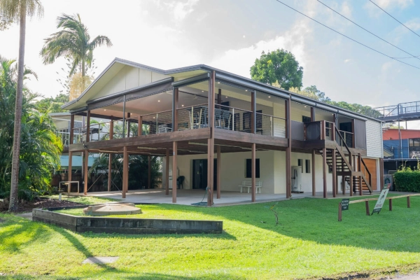 Elevated Deck Construction