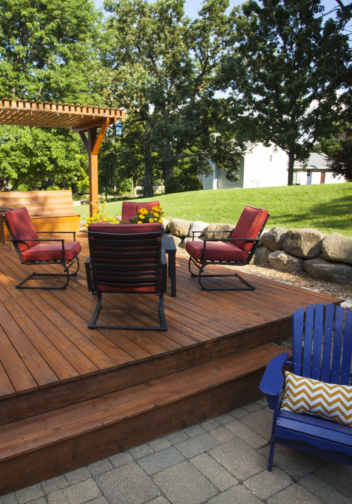 how to design a deck