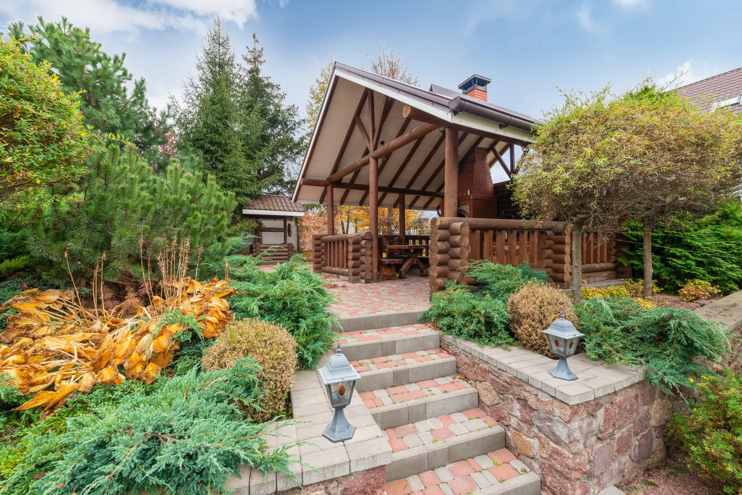 village style outdoor