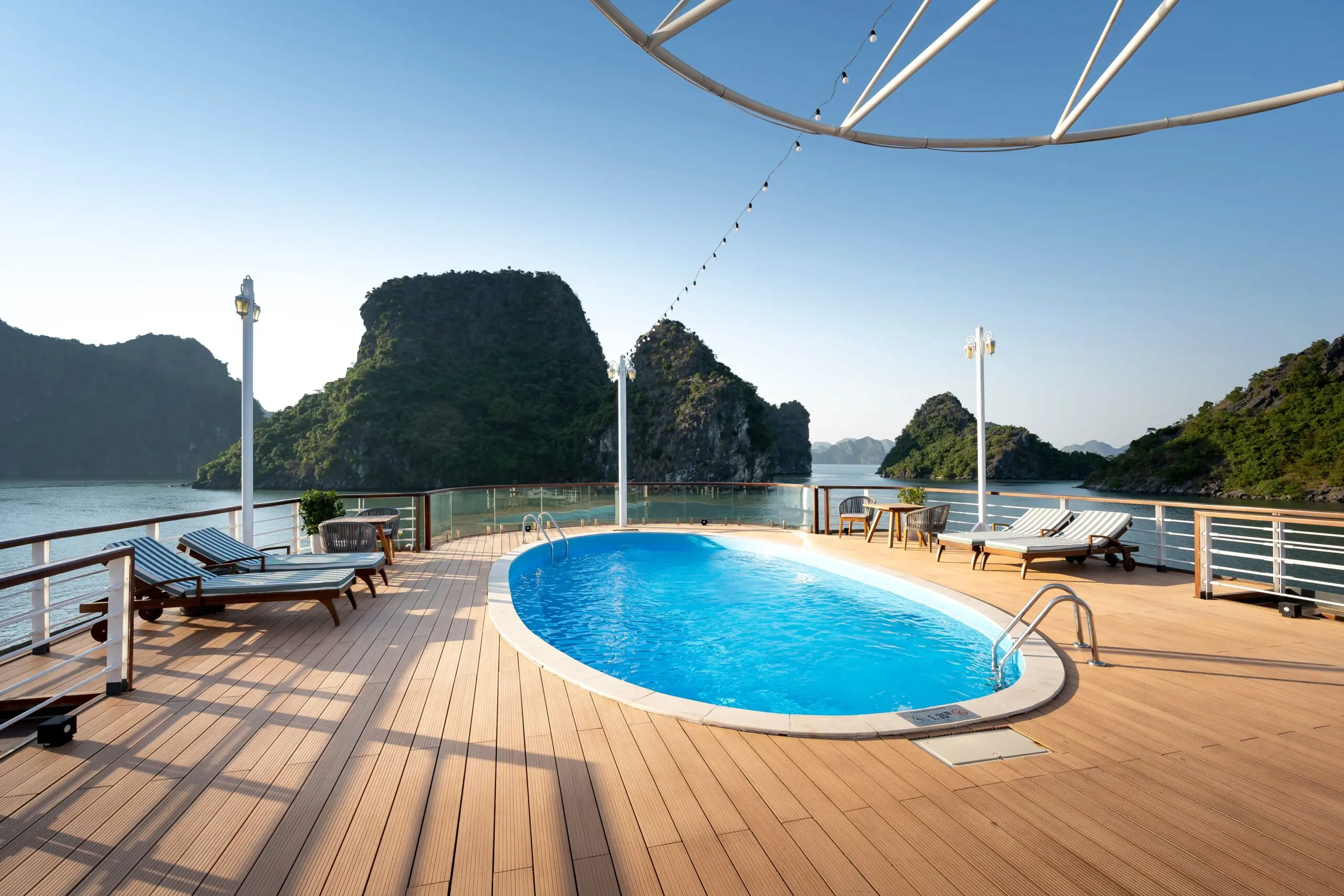 pool deck
