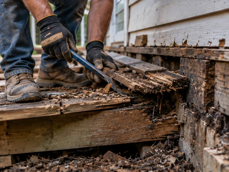 deck-contractor-old-deck-tearout