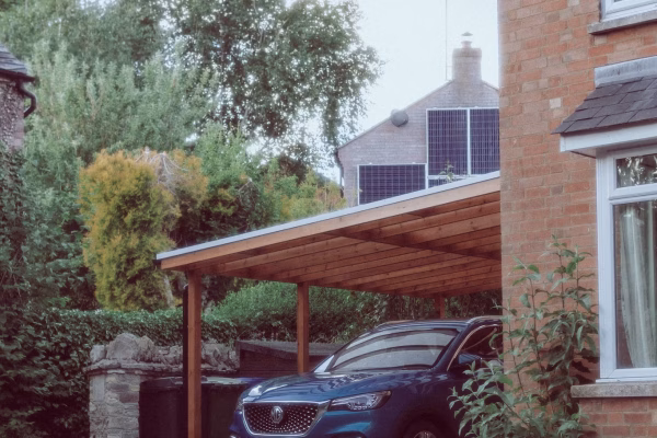 Wood Frame Carport