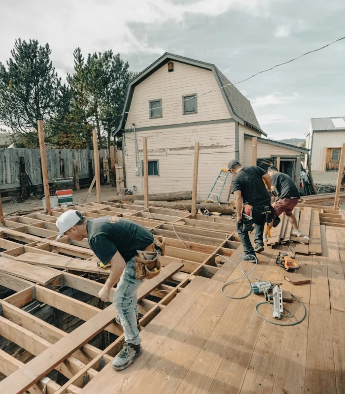 deck construction process