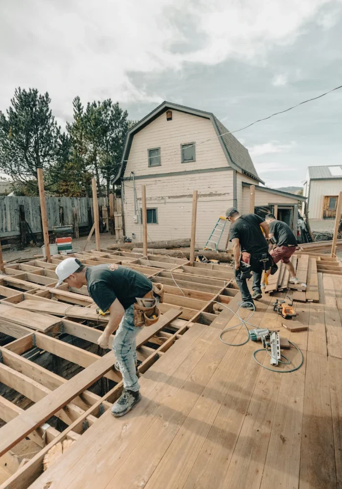 deck construction process